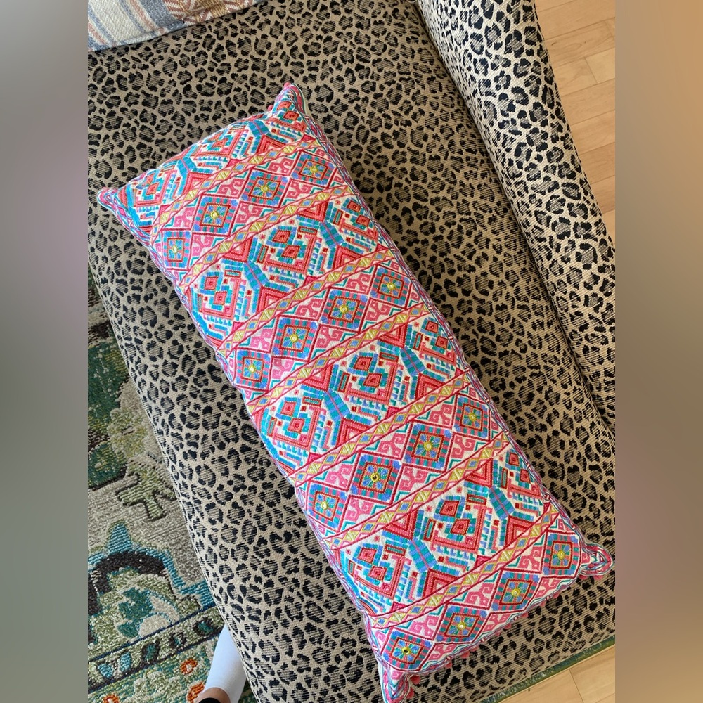 Colorful Lumbar pillow